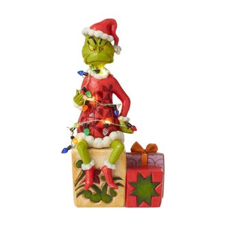 Jim Shore Grinch on Present - Grinch by Jim Shore 6008887 NEW 2021 Jim Shore Grinch on Present - Grinch by Jim Shore 6008887 NEW 2021