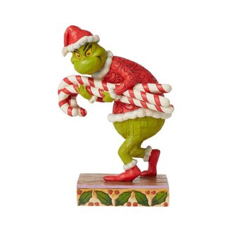 Jim Shore Grinch Stealing Candy Canes - Grinch by Jim Shore 6008888 NOUVEAUTÉ 2021 Jim Shore Grinch Stealing Candy Canes - Grinch by Jim Shore 6008888 NOUVEAUTÉ 2021