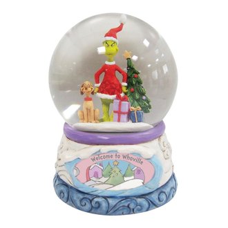 Jim Shore Grinch and Max Musical Waterglobe - Grinch by Jim Shore 6008892 NEW 2021 Jim Shore Grinch and Max Musical Waterglobe - Grinch by Jim Shore 6008892 NEW 2021