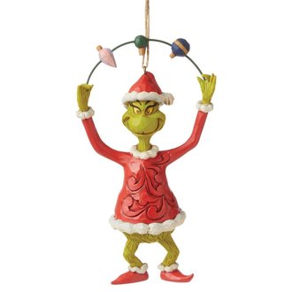 Jim Shore Grinch Juggling Ornament - Grinch by Jim Shore 6008896 NEW 2021 Jim Shore Grinch Juggling Ornament - Grinch by Jim Shore 6008896 NEW 2021