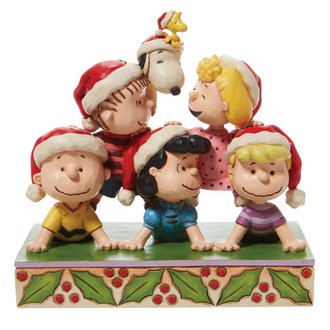 Peanuts Holiday Pyramid - Peanuts by Jim Shore 6008953 NEW 2021 Peanuts Holiday Pyramid - Peanuts by Jim Shore 6008953 NEW 2021