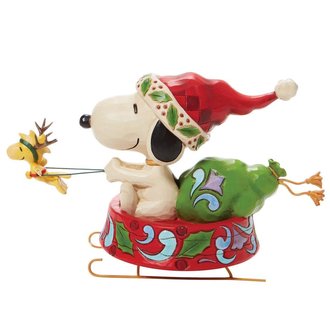 Jim Shore Santa Snoopy in Dog Bowl Sled Peanuts by Jim Shore 6008956 NEW 2021 Jim Shore Santa Snoopy in Dog Bowl Sled Peanuts by Jim Shore 6008956 NEW 2021
