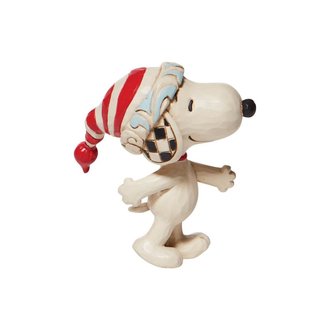 Jim Shore Mini Snoopy with red/white cap - Peanuts by Jim Shore 6008960 NEW 2021 Jim Shore Mini Snoopy with red/white cap - Peanuts by Jim Shore 6008960 NEW 2021
