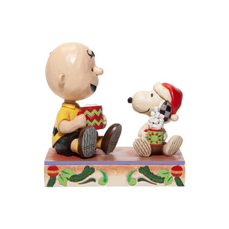 Jim Shore Charlie Brown/Snoopy w/Cocoa Peanuts by Jim Shore 6006937 Jim Shore Charlie Brown/Snoopy w/Cocoa Peanuts by Jim Shore 6006937