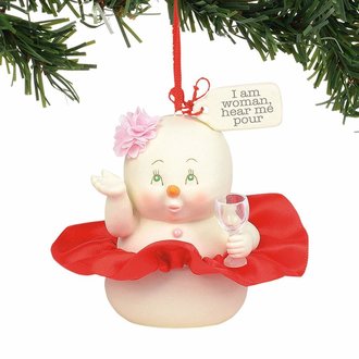 I am Woman Hear Me Pour Ornament - Snowpinions 6003272 I am Woman Hear Me Pour Ornament - Snowpinions 6003272
