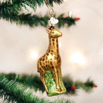 Old World Christmas Baby Giraffe, Glass Ornament Old World Christmas Baby Giraffe, Glass Ornament