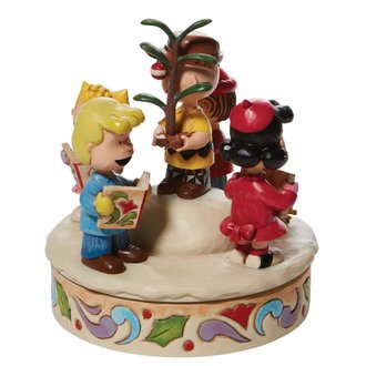 Jim Shore Friends around Christmas Peanuts by Jim Shore 6008958 NEW 2021 Jim Shore Friends around Christmas Peanuts by Jim Shore 6008958 NEW 2021