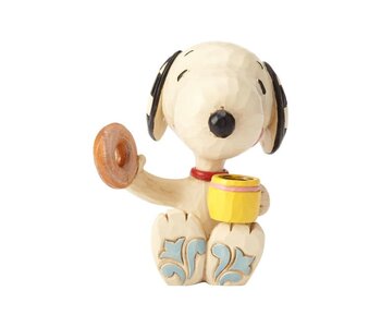 Snoopy Donut & Coffee mini Peanuts by Jim Shore