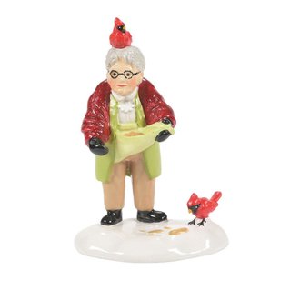Department 56 Her Fine Feathered Friend - Snow Village 6007634 ESTIMATED ARRIVAL JULY 2021 Department 56 Her Fine Feathered Friend - Snow Village 6007634 ESTIMATED ARRIVAL JULY 2021