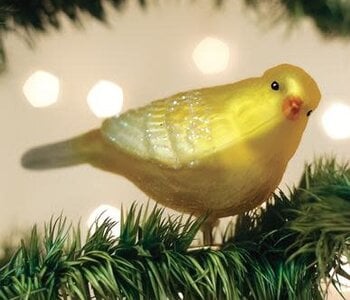 Canary Glass Ornament 18135