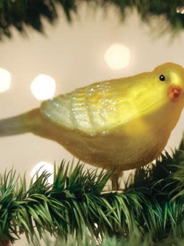 Canary Glass Ornament 18135