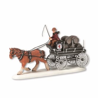Department 56 Red Lion Pub Beer Wagon - Dickens Village 56.58421 Department 56 Red Lion Pub Beer Wagon - Dickens Village 56.58421