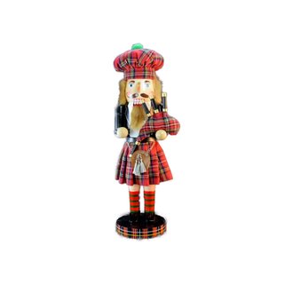 Casse-Noisette Ecossais Joueur de Cornemuse 14" Casse-Noisette Ecossais Joueur de Cornemuse 14"