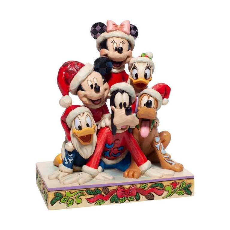 Christmas Mickey & Friends Disney Traditions by Jim Shore