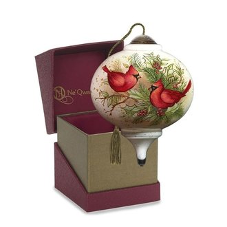 Cardinals of the Woods Ornament by Ne'Qwa Cardinals of the Woods Ornament by Ne'Qwa