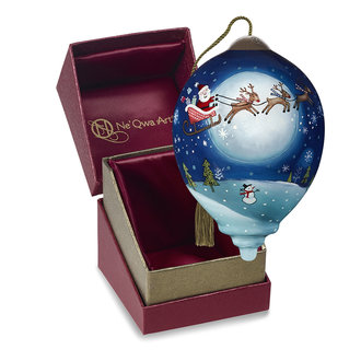 Ne'Qwa Christmas Night Ornament by Ne'Qwa Ne'Qwa Christmas Night Ornament by Ne'Qwa