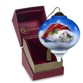 Ne'Qwa Cuddling Kittens Ornament by Ne'Qwa Ne'Qwa Cuddling Kittens Ornament by Ne'Qwa