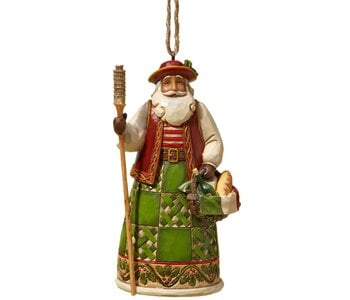 Italian Santa Ornament by Jim Shore