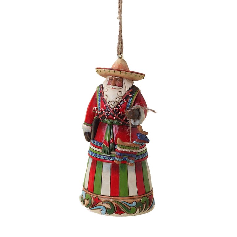 Jim Shore Mexican Santa Ornament 4027742
