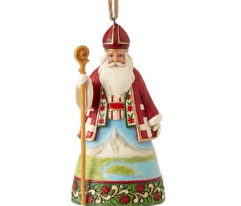 Swiss Santa Ornament by Jim Shore 4053838