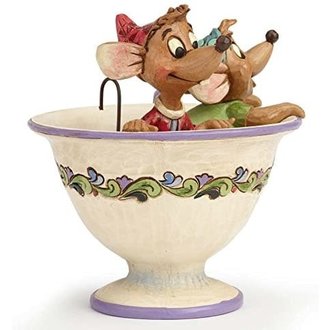 Jaq et Gus dans une tasse à thé, Disney Traditions par Jim Shore 4016557 Jaq et Gus dans une tasse à thé, Disney Traditions par Jim Shore 4016557