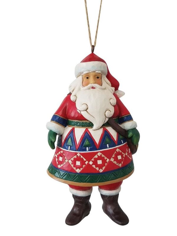Lapland Santa Ornament by Jim Shore Heartwood Creek 6009458