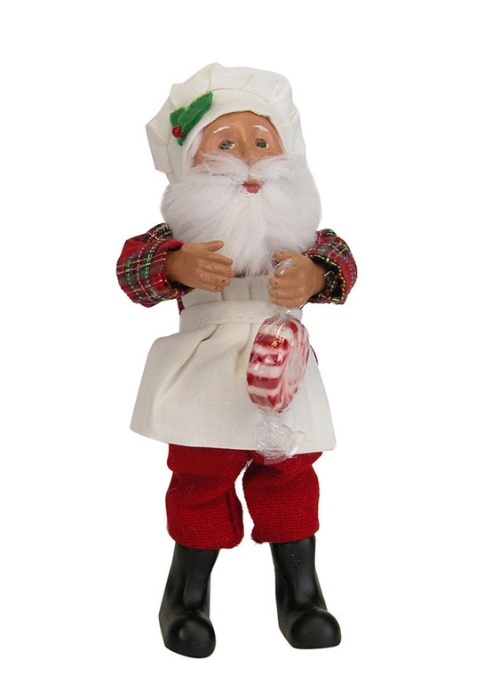 Baking Santa Kindle posable by Byers' Choice