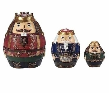 Casse-noisettes poupés gignogne ens.3 5.7"