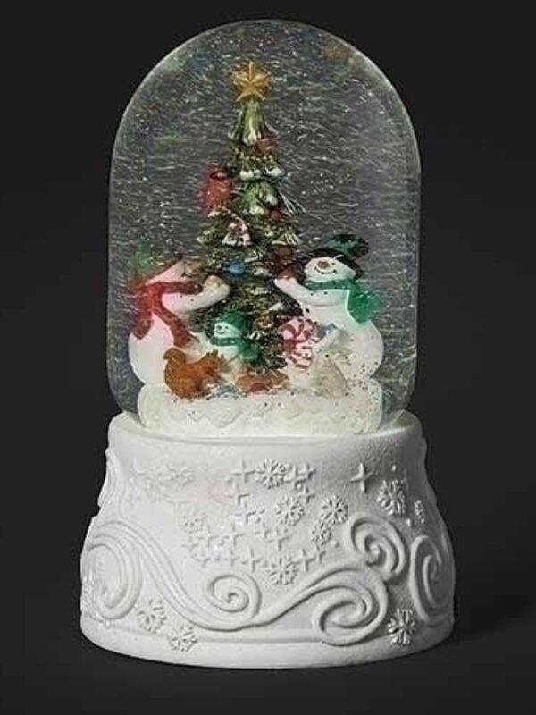 Boule à neige Tourbillon Bonhomme de Neiges musical