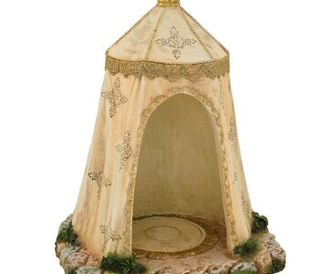 King's Tent Ivory for 5" Fontanini Nativity 55615