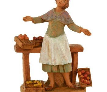 Zofia the Fruit Seller for 5" Nativity Fontanini 54053