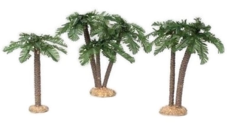 Fontanini 5" Heirloom Nativity Palm Tree 3-Pc. Set 56570