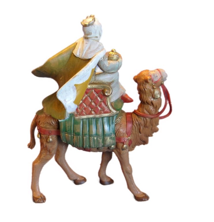 Fontanini 5" Heirloom Nativity King Balthazar on Camel