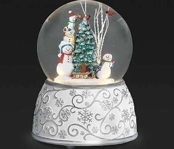 Boule à Neige Famille Bonhomme de Neige