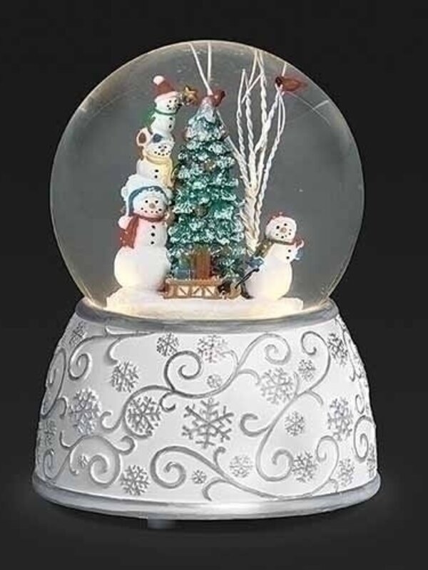 Boule à Neige Famille Bonhomme de Neige