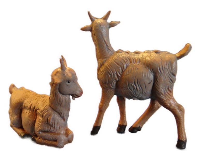 Fontanini 5" Goats 2 Piece Figurine Set