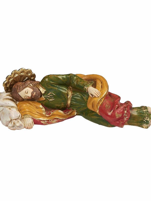 Sleeping St. Joseph measures 6.5" Wide 54111