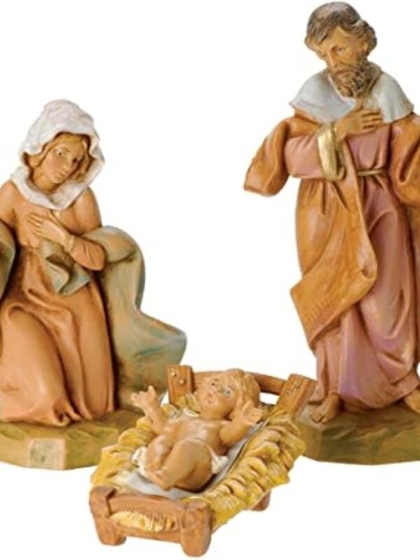 Classic Holy Family 5" Fontanini Nativity 3 pcs Set 71503