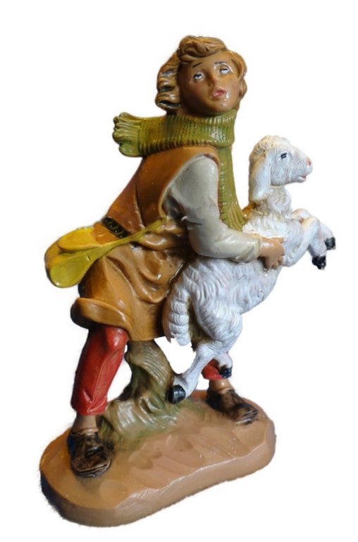 Fontanini 5" Heirloom Nativity Aaron with Sheep