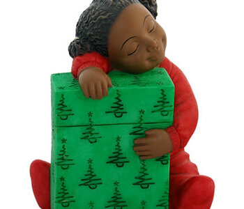 Black Girl Hugging Gift Figurine 19137