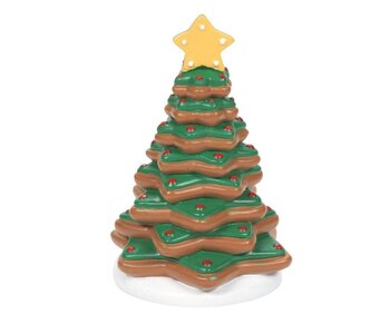 Gingerbread Christmas Tree - Village Accessory