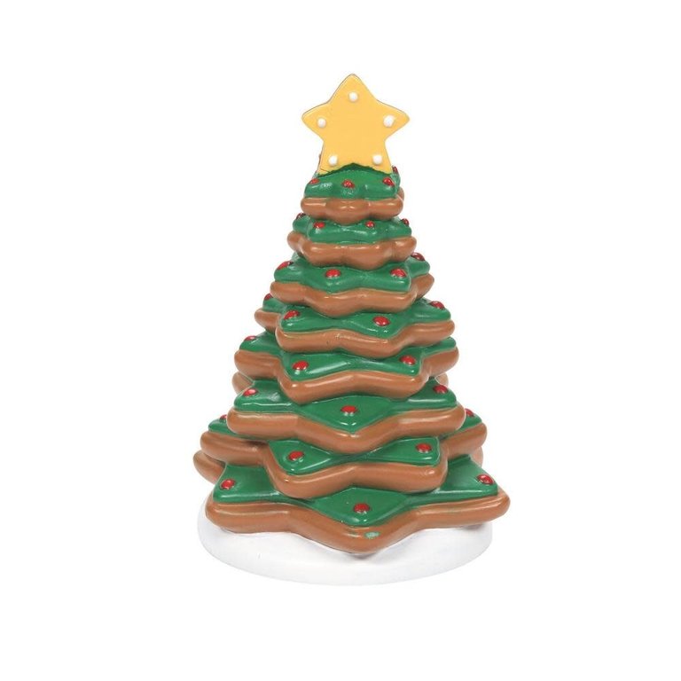 Gingerbread Christmas Tree - Village Accessory