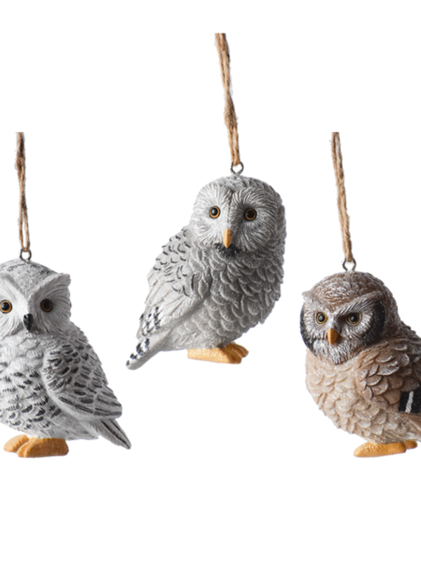 Ornement Hibou Ass.3