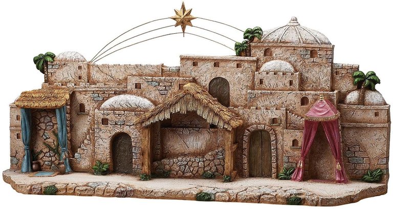 Scene City of Bethlehem 41" wide Fontanini