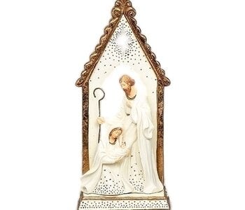 Holy Family under Golden Arch 12.2"H 134134