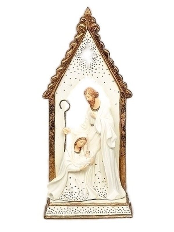 Holy Family under Golden Arch 12.2"H 134134