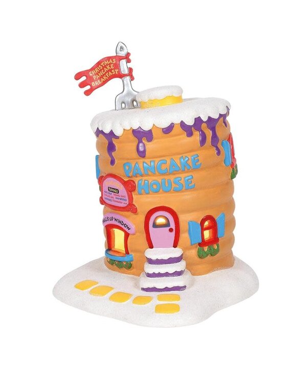Whoville Pancake House Grinch Village Noel Eternel
