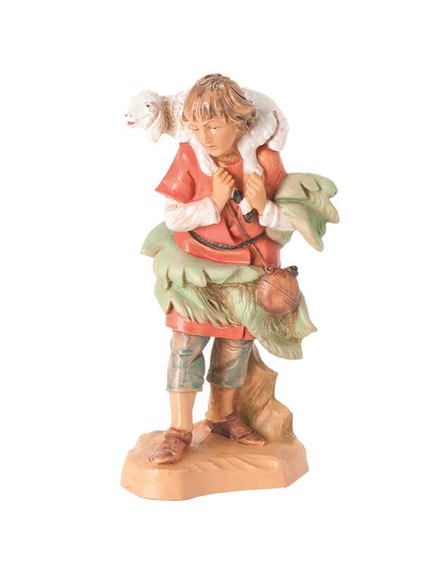 Gabriel Berger avec mouton Nativité 5" Fontanini 72551