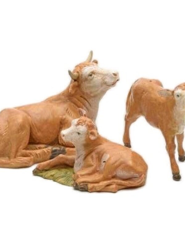 Ox and cow Family 3-Pc. Set Fontanini 51534