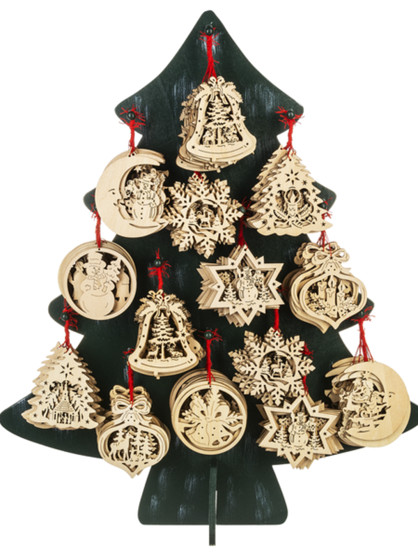 Ornement en bois Ass.14